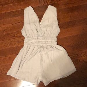 Blue romper